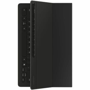 Housse/Clavier Samsung - Porte-livres Style Samsung Tablette - Noir - 301,3 mm Hauteur x 196,7 mm Largeur x 13,1 mm Profon