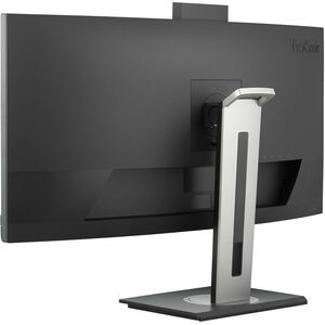 ViewSonic VG3457CV 34 Zoll Class Webcam UW-QHD Gekrümmter Bildschirm LED-Monitor - 21:9 Format - Schwarz - 86,4 cm (34 Zol