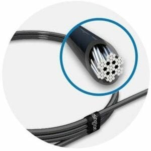 Kensington Slim N17 Cable de Bloqueo Para Portátil - Reiniciable - 4-dígitos - Cerradura de combinación - Acero al carbono