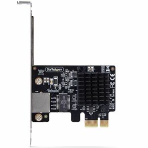 StarTech.com 5Gigabit Ethernet Card for Server, Desktop - 5GBase-T, 2.5GBase-T, 10/100/1000Base-T - Plug-in Card - Black -