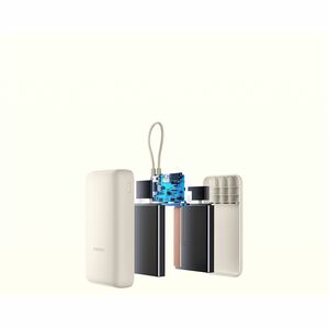 Xiaomi PB2030MI Power Bank - Tan - For Smartphone, Tablet, iPhone - Lithium Ion (Li-Ion) - 20000 mAh - 3 A, 2.50 A, 1.50 A