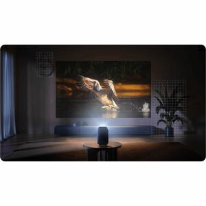 Xiaomi XMTYY03FMG LCD Projector - Ceiling Mountable, Portable - Black - Front, Ceiling - 1080p - 200 lm - HDMI - USB - Wir