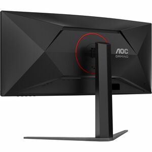 AOC CU34G4Z 34" Class UW-QHD Ecrã curvo Monitor LED para jogos - 21:9 - Preto, Vermelho - 86,4 cm (34") Viewable - LED Bac