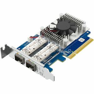 QNAP QXG-10G2SF-NXE Cartão Ethernet 10 GB para Dispositivo de armazenamento NAS, PC - 10GBase-X, 1000Base-X - SFP+ - Cartã