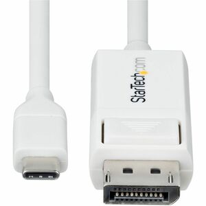 StarTech.com 2 m DisplayPort/USB-C AV-Kabel - 1 - Cable for Audio-/Video-Gerät, Display, MAC, Smartphone, Notebook, Monito