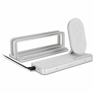 Kensington StudioCaddy Induction Charger - For MacBook, iPad, iPhone, AirPod, Smartwatch - Input connectors: USB - Non-sli