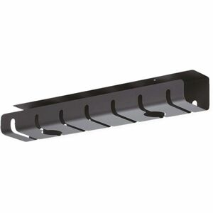 Roline Cable Organizer - Black - 2 Piece Pack - Cable Tray - 1.1 m Length