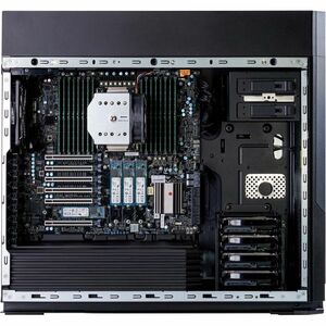 Supermicro SuperWorkstation SYS-551A-T - 塔式 - 1 x 处理器支持 - Intel W790 芯片 - 2 TB DDR5 SDRAM 最大内存支持 - 16 Total Memory Slots -