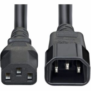 StarTech.com 15ft (4.5m) Power Extension Cord, C14 to C13 PDU Power Cord, 15A 250V, 14AWG, UL Listed - 15ft universal powe