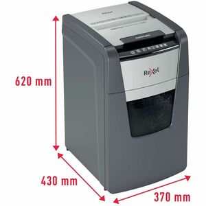 Rexel Optimum AutoFeed+ 150M Paper Shredder - Continuous Shredder - Micro Cut - for shredding Credit Card, Paper - P-5 - 2