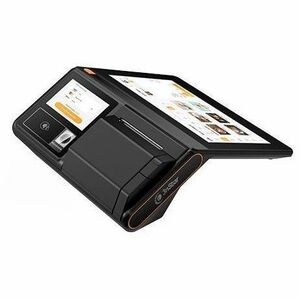 Mobile POS Terminal 10" Android 13, 4GB RAM 64GB Storage, 80mm Printer, 2nd Display