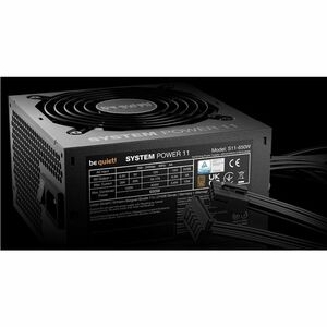 be quiet! System Power 11 S11-650W EPS12V, EPS 2.92, ATX 3.1 Power Supply - 650 W - Black - Internal - 120 V AC, 230 V AC 