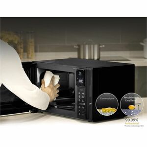 LG NeoChef MS1536GIS Uno solo Horno de microondas - Negro - 42L Capacidad - Microondas, Gratinado (Grill) - 1.35kW Microwa