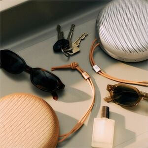 B&O Beosound A1 3rd Gen Portable Bluetooth Speaker System - 60 W RMS - Honey Tone - 54 Hz to 20 kHz - Battery Rechargeable