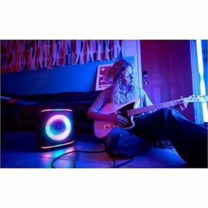 JBL Partybox Encore Portable Bluetooth Speaker System - 100 W RMS - Black - 40 Hz to 20 kHz - Battery Rechargeable - USB - 1