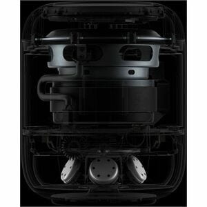 Apple HomePod Bluetooth Smart Speaker - Siri, Apple HomeKit Supported - Midnight - Dolby Atmos - Wireless LAN - 1
