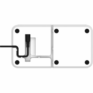 Urban Armor Gea Rugged Multi-Bay Battery Charger - White, Grey - For iPhone - 5 - Proprietary Battery Size - LED Indicator