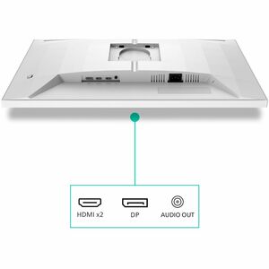 Monitor LED da gioco Evnia 27M2N3501PA 685,8 mm (27"") Classe WQHD - 16:9 - Bianco - 68,6 cm (27"") Viewable - IPS veloce 