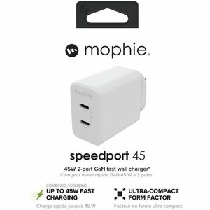 mophie speedport 45 W Wechselstromadapter - 45 W