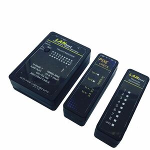 Value Data Cable/PoE Tester - Network Testing, Cable Testing, PoE Testing - 2 x Network (RJ-45) - Twisted Pair - 1 Number 