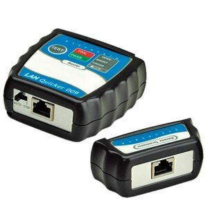 Value Cable Tester - Cable Testing, RJ45 Testing - Network (RJ-45) - 1 Number of Batteries Supported - 9V - Battery Includ