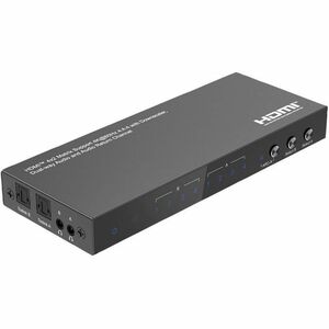 Value Audio/Video-Schalter - Kabel - 3840 x 2160 - 4K, Full HD, 4K UHD, 2K - 1080p - 4 Eingabegerät - 2 Display - Notebook