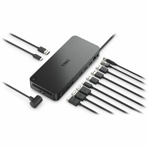 Station d'accueil Dell Pro Dock WD25 USB Type C pour Ordinateur de bureau, Notebook - Capacité de chargement - 100 W - 4 É