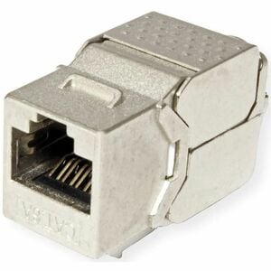 VALUE Kat.6A (Class EA) Keystone, RJ-45, geschirmt, werkzeuglos, SLIM