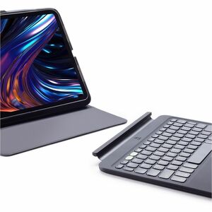 ZAGG Pro Keys Tastatur/Cover für 27,9 cm (11 Zoll) Apple iPad Pro 11 (2024) Tablet - Schwarz - Polycarbonat Körper - Sturz