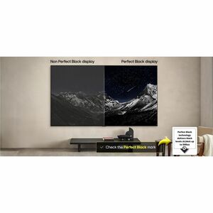 LG evo C5 OLED55C56LB 139.7 cm Smart OLED TV - 4K UHDTV - Apple HomeKit Supported - webOS 25 - Dolby Digital, AI Sound, Do