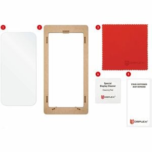 Displex Real Glass 10H, 9H Gehärtetes Glas Displayschutz für Samsung Galaxy A36 - Transparent - 1 - für Super AMOLED Smart