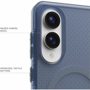 Urban Armor Gear DOT Rugged Case for Samsung Galaxy S25 Edge Smartphone - Cloud Blue - Scratch Resistant, Drop Resistant, 
