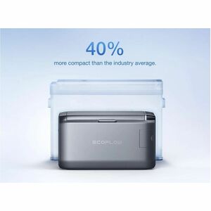 Ecoflow GLACIER Classic 45 L Outdoor Travelling Fridge/Freezer - 45 L Net Refrigerator Capacity