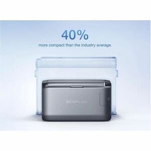 Ecoflow GLACIER Classic 55 L Outdoor Travelling Fridge/Freezer - 55 L Net Refrigerator Capacity