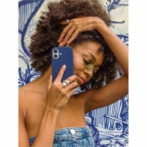 dbramante1928 ApS Greenland Pro Case for Apple iPhone 17 Smartphone - Pacific Blue - Impact Resistant, Anti-slip, Drop Res
