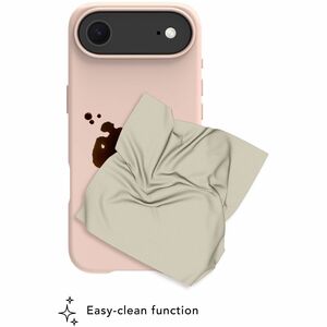 dbramante1928 ApS Roskilde Case for Apple iPhone Air Smartphone - Pink Sand - Soft-touch - Scratch Resistant, Stain Resist