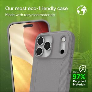 ZAGG Luxe Snap Case for Apple iPhone 17 Pro Max Smartphone - Grey