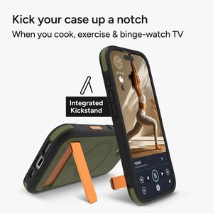 ZAGG Sedona Snap Case for Apple iPhone 17 Smartphone - Sea Kelp - Impact Absorbing, Drop Resistant, Shock Absorbing, Slip 