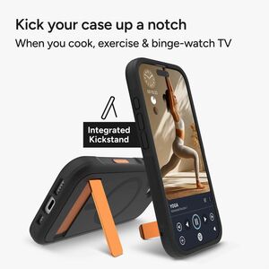 ZAGG Sedona Snap Case for Apple iPhone 17 Smartphone - Flood Black - Impact Absorbing, Drop Resistant, Impact Resistant, S