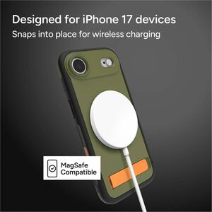 ZAGG Sedona Snap Case for Apple iPhone 17 Air Smartphone - Sea Kelp - Impact Absorbing, Drop Resistant, Shock Absorbing, S