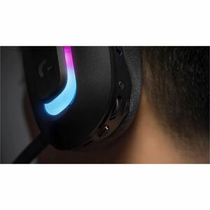 Logitech G G522 Wired/Wireless Over-the-head Stereo Gaming Headset - Black - Binaural - Circumaural - 3000 cm - Bluetooth 