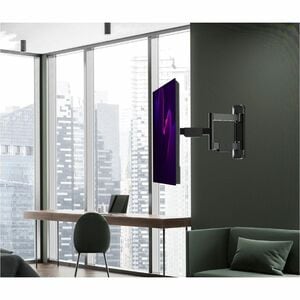 B-Tech Elements Wall Mount for Flat Panel Display - Black - Landscape/Portrait - 165.1 cm (65") Screen Support - 35 kg Loa