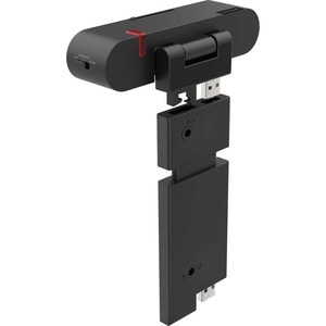 Lenovo ThinkVision MC60 Webcam - Black - USB 2.0 Type A - 1 Pack(s) - 1920 x 1080 Video - 95° Angle - Microphone - For Mon
