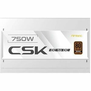 Système d'alimentation Antec X5000A537XC-24 - 750 W - Blanc - Interne - 120V, 230 V Entrée - 3.3 V, 5 V, 12 V, -12 V, 5 V 