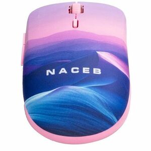 Mouse Naceb - Radiofrecuencia - USB - 3 Botón(es) - Inalámbrico - 2.40GHz - 1600 dpi - Rueda de desplazamiento - 1 x AA Ba