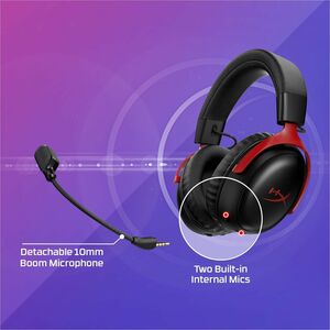 HyperX Cloud III S Wireless Headset (Black/Red)