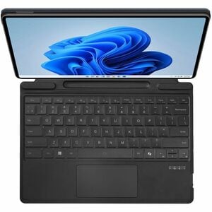 Adesso Bluetooth keyboard for Microsoft Surface Pro X 8/9/10/11 - Aluminum Body - 0.3" Height x 8.9" Width x 11.4" Depth