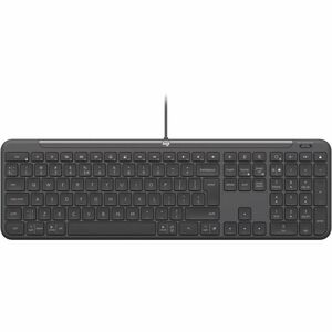 Logitech Signature Slim MK620 Keyboard & Mouse - English (US) - USB Type C Scissors Cable Keyboard - 108 Key - Keyboard/Ke