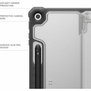 Plyo Microsoft Surface Pro 1st Edition 12" Case - Ice/Ash - Impact Resistant, Drop Resistant - 30.5 cm (12") Maximum Scree