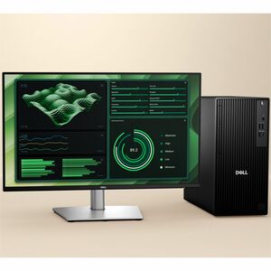 Dell Pro QCT1250 Desktop Computer - Intel Core i7 14th Gen i7-14700 - 8 GB - 512 GB SSD - Tower - Intel Chip - Ubuntu Linu